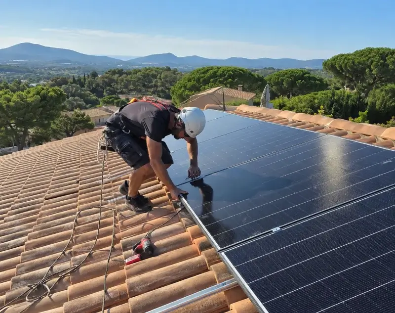 Installateur panneaux solaires Calvisson — pose photovoltaïque sur toiture